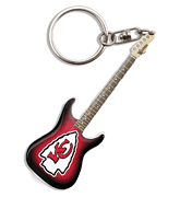 Woodrow Kansas City Chiefs Electric Guitar Keychain : # KCNFL16
