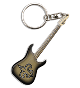 Woodrow New Orleans Saints Electric Guitar Keychain : # KCNFL20