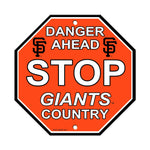 MLB San Francisco Giants Stop Sign