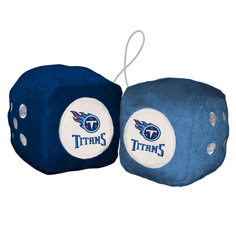 NFL Tennessee Titans Fuzzy Dice