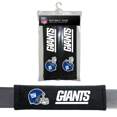 NFL New York Giants Seat Belt Pads