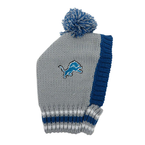 Detroit Lions Team Pet Knit Hat (Small)