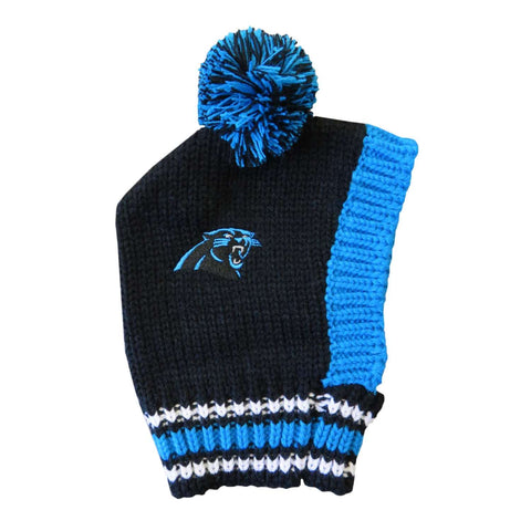 Carolina Panthers Team Pet Knit Hat (Large)