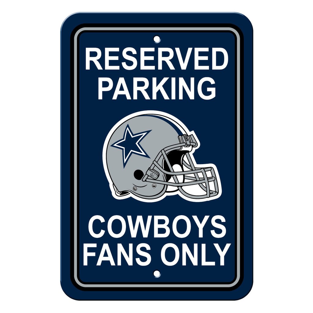 NFL Dallas Cowboys Reserved Parking Sign – SPORTS NATION