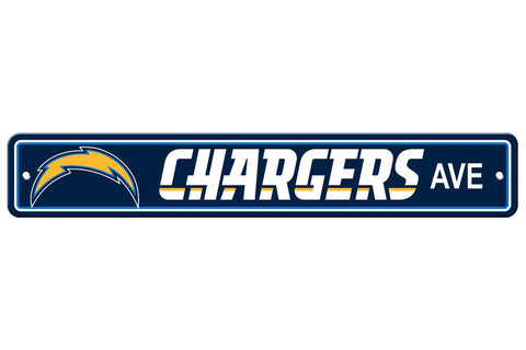 NFL Los Angeles Chargers Street Sign