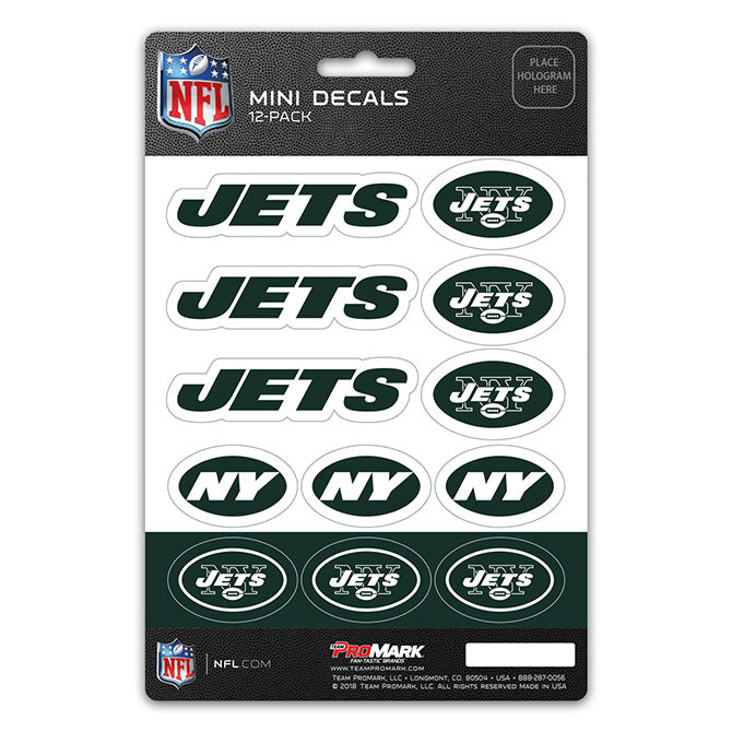 New York Jets Decal Set Mini 12 Pack – SPORTS NATION