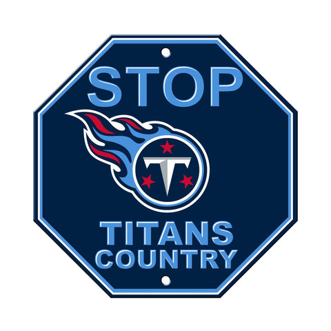 NFL Tennessee Titans Stop Sign
