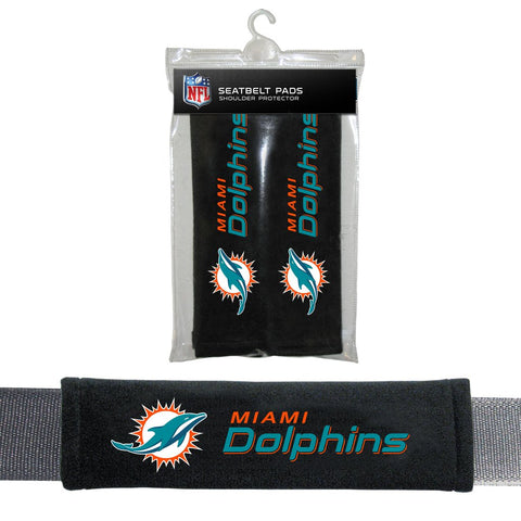 NFL Miami Dolphins Seat Belt Pads