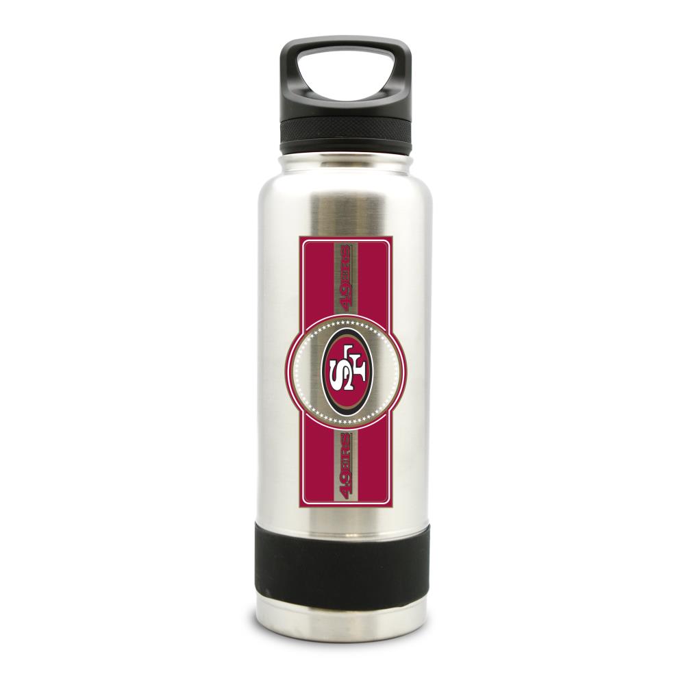 SAN FRANCISCO 49ERS SS STAINLESS STEEL DOUBLE WALL INSULATED THERMO WA –  SPORTS NATION