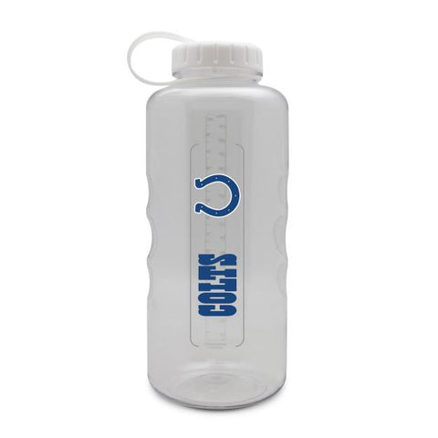 INDIANAPOLIS COLTS  PLASTIC WATER BOTTLE - LARGE (66 oz)