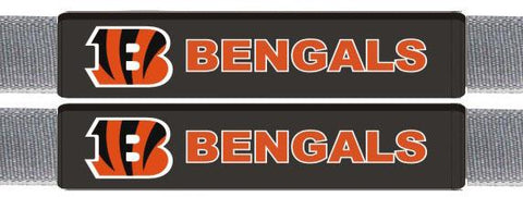 Cincinnati Bengals Leather Seat Belt Pads