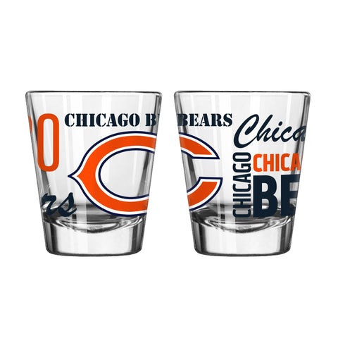 Chicago Bears 2Oz Spirit Shot Glasses