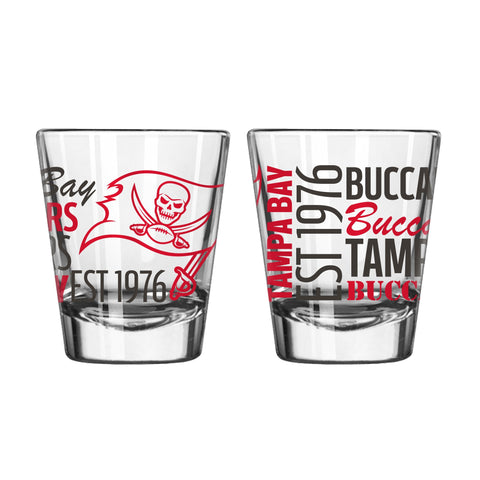 Tampa Bay Buccaneers 2Oz Spirit Shot Glasses