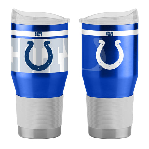 Indianapolis Colts 24Oz Ultra Twist Tumblers - 18/8 Steel Vacuum Insulated With High Lip Slider Lid