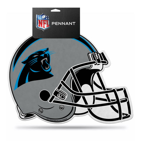 Carolina Panthers Helmet Die Cut Pennant