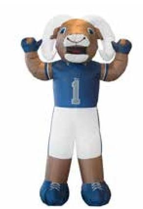 Los Angeles Rams 7 Ft Tall Inflatable Mascot