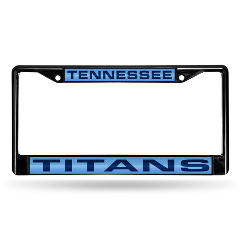 Tennessee Titans Black Laser Chrome Frame