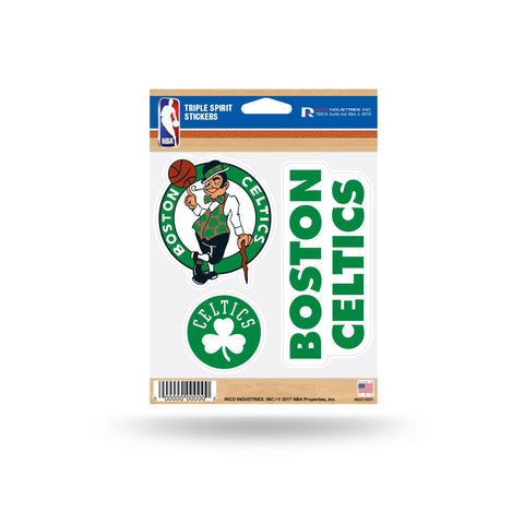 Celtics Triple Spirit Stickers