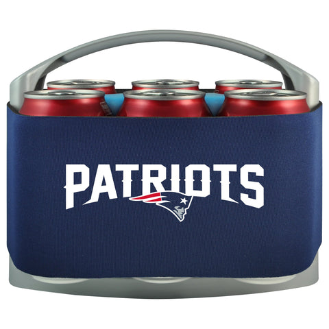 New England Patriots Cooler With Neoprene Sleeve And Freezer Component