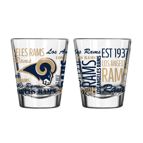 Los Angeles Rams 2Oz Spirit Shot Glasses