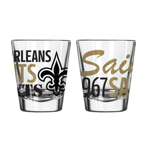 New Orleans Saints 2Oz Spirit Shot Glasses