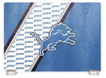 DETROIT LIONS TEMPERED GLASS CUTTING BOARD