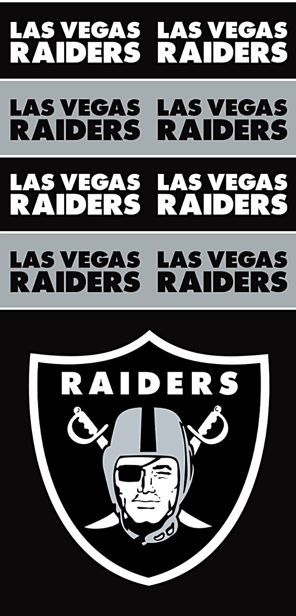 Las Vegas Raiders NFL On-Field Sideline Logo Gaiter Scarf