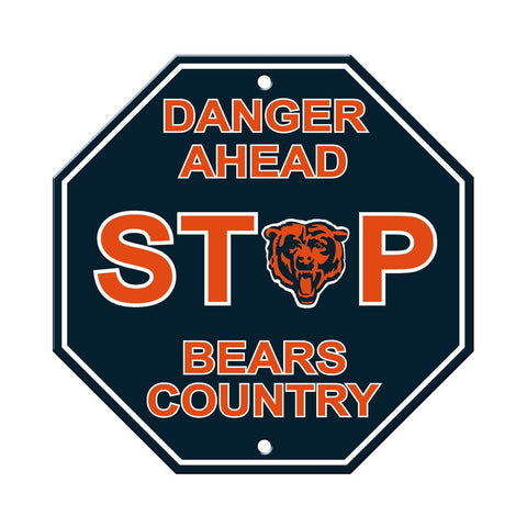 NFL Chicago Bears Stop Sign