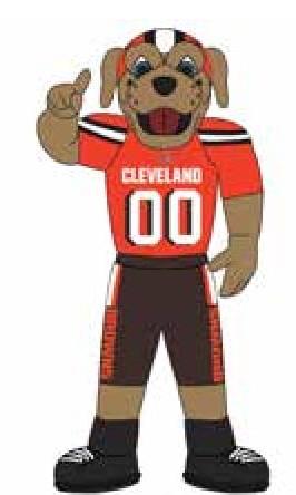 Cleveland Browns 7 Ft Tall Inflatable Mascot