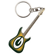 Woodrow Green Bay Packers Electric Guitar Keychain : # KCNFL12