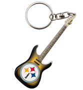 Woodrow Pittsburgh Steelers Electric Guitar Keychain : # KCNFL25