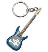 Woodrow Los Angeles Dodgers Electric Guitar Keychain : # KCMLB14