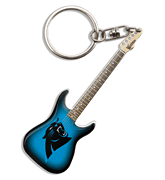 Woodrow Carolina Panthers Electric Guitar Keychain : # KCNFL05