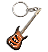 Woodrow Cincinnati Bengals Electric Guitar Keychain : # KCNFL07
