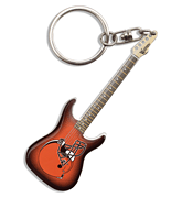 Woodrow Cleveland Browns Electric Guitar Keychain : # KCNFL08