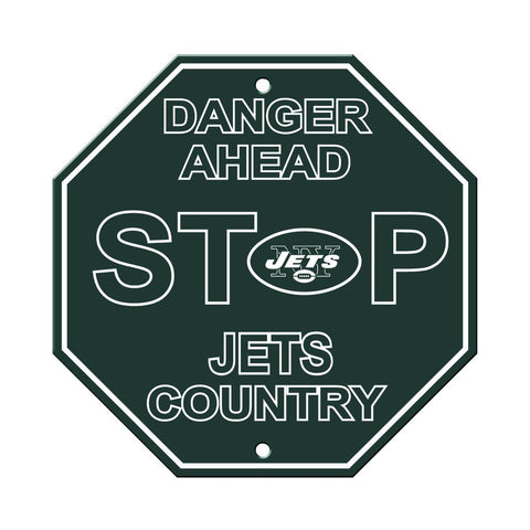 NFL New York Jets Stop Sign