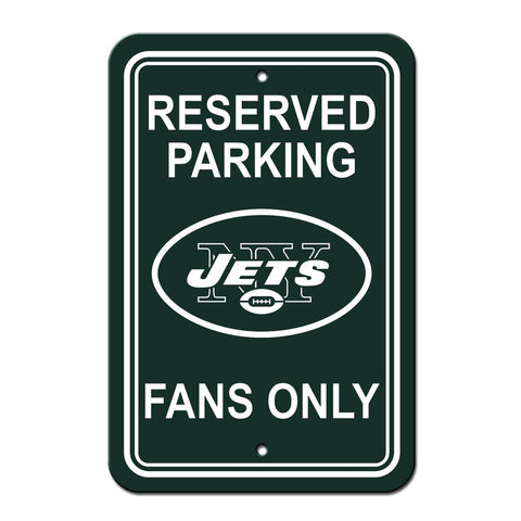 NFL New York Jets Reserved Parking Sign