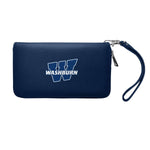 Washburn University Zip Organizer Wallet Pebble (Navy)