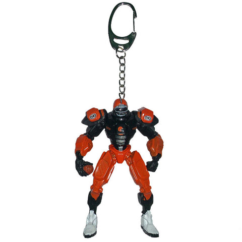 Cleveland Browns Keychain Fox Robot 3 Inch Mini Cleatus