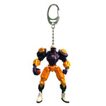 Los Angeles Chargers Keychain Fox Robot 3 Inch Mini Cleatus