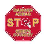 NFL Kansas City Chiefs Stop Sign