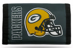 Green Bay Packers Wallet Nylon Trifold