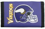 Minnesota Vikings Wallet Nylon Trifold