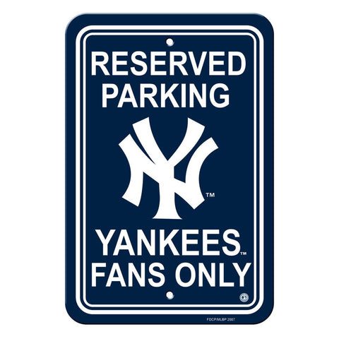 MLB New York Yankees Reserved Parking Sign