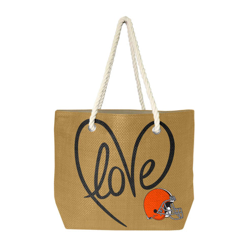 Cleveland Browns Rope Tote (Natr Black)