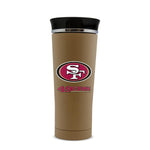 SAN FRANCISCO 49ERS STAINLESS STEEL LEAK PROOF FREE FLOW THERMO MUG 18 OZ.