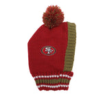 San Francisco 49ers Team Pet Knit Hat (Large)