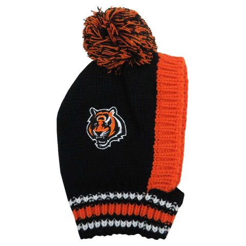 Cincinnati Bengals Team Pet Knit Hat (Large)