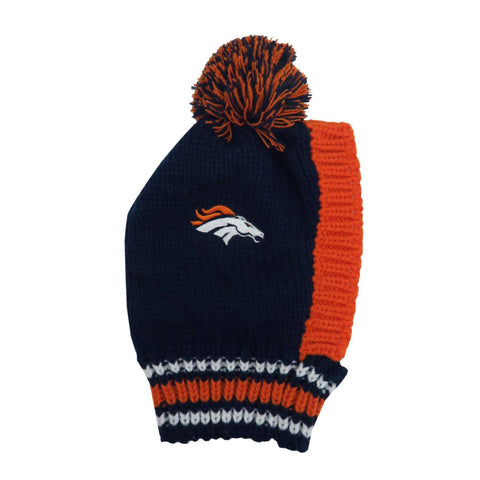Denver Broncos Team Pet Knit Hat (Medium)