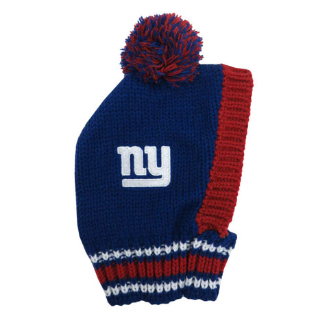 New York Giants Team Pet Knit Hat (Medium)